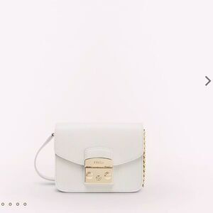 Furla white Crossbody  